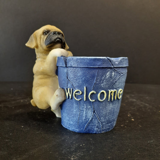 Welcome puppy pen stand