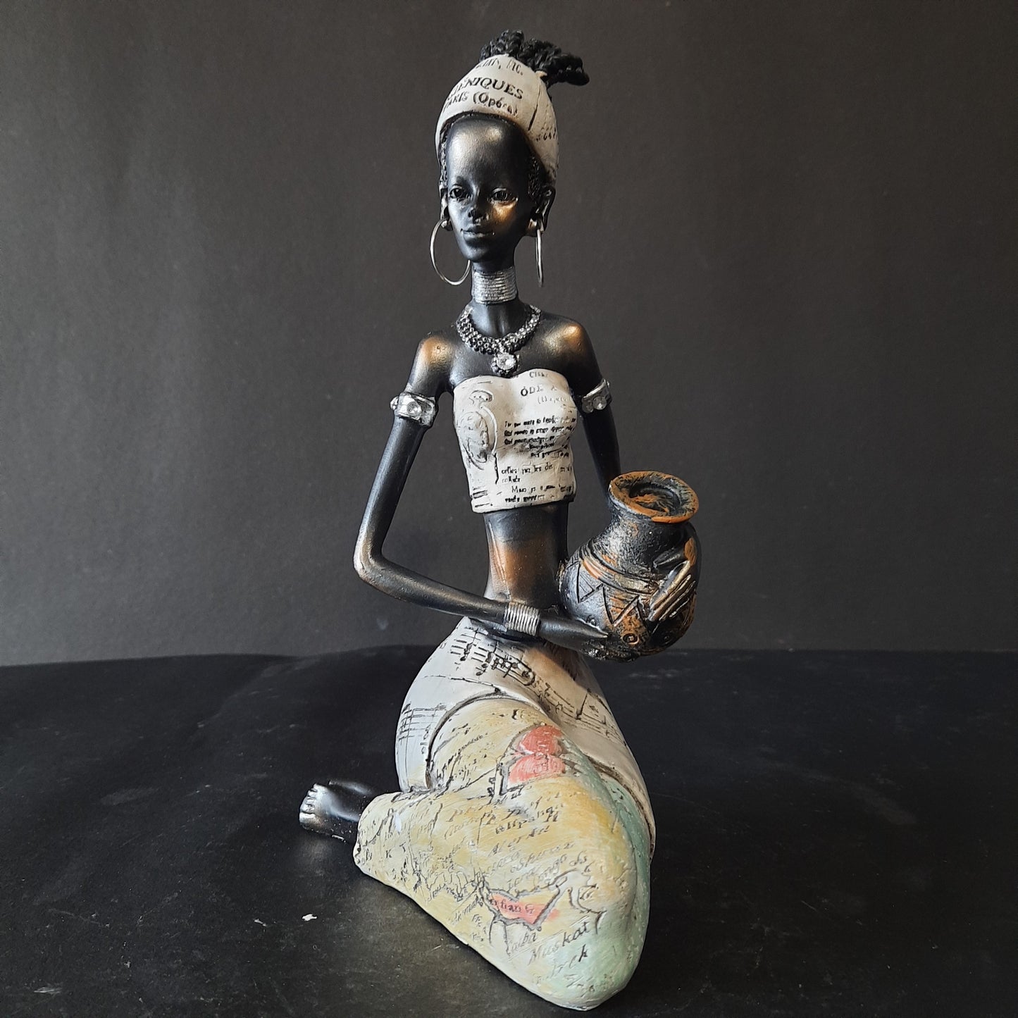 Village lady show piece