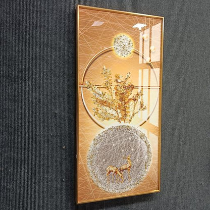 Crystal wall frames