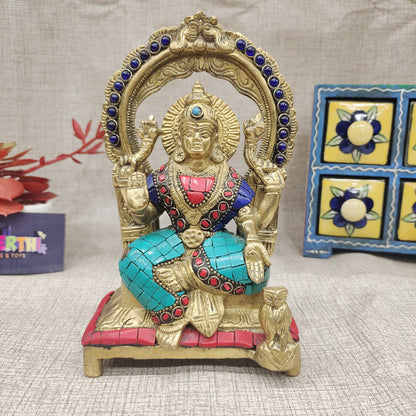 Lakshmi Devi Brass idol