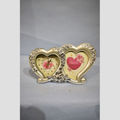 Love Photo frame with Clock