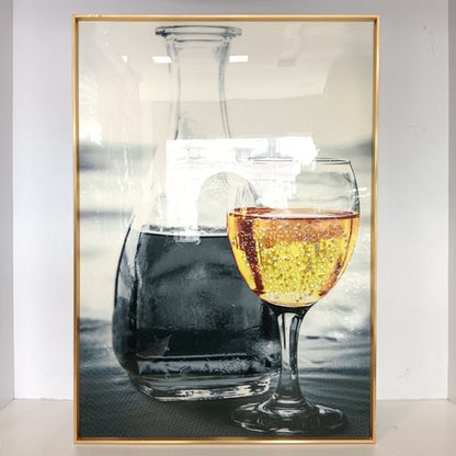 Crystal wall frames