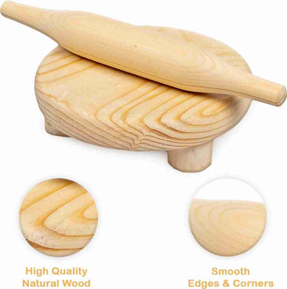 Wooden cooking set encourages Role Play in children 4 in 1 kitchen set For kids