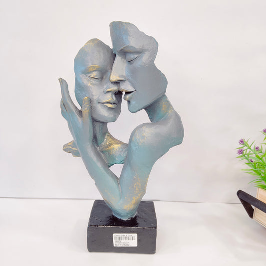Thinker Statue Black, Sculptures Home Decor Modern