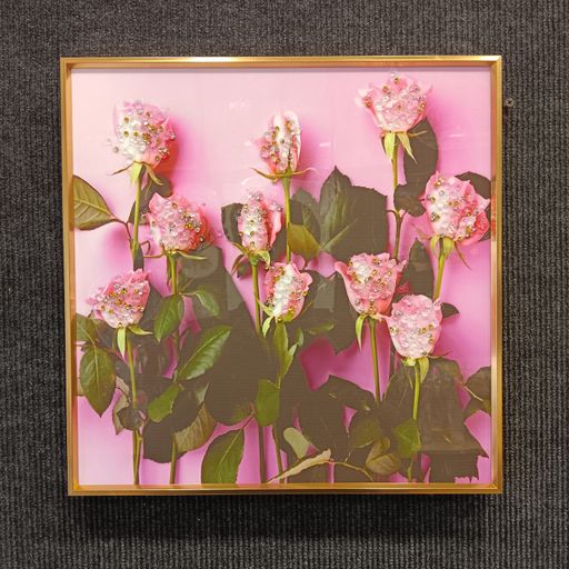 Crystal wall frames
