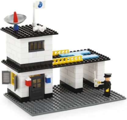 Highway Patrol For Ages 5 years Above interlocking buildings and construction blocks set