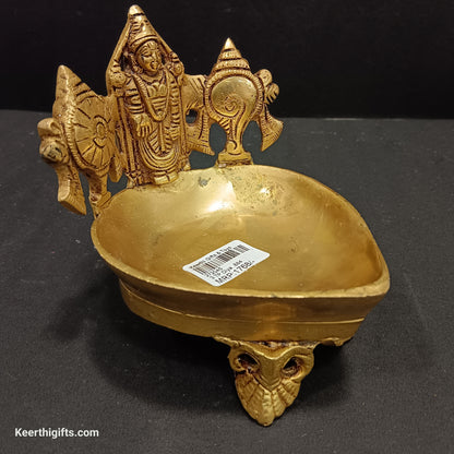 Balaji brass antique Diya