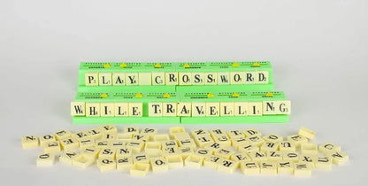 Travelling Crossword Scrabble Board Game Big Size Spelling Game for Kids and Adults Multi Player Board Game for Kids