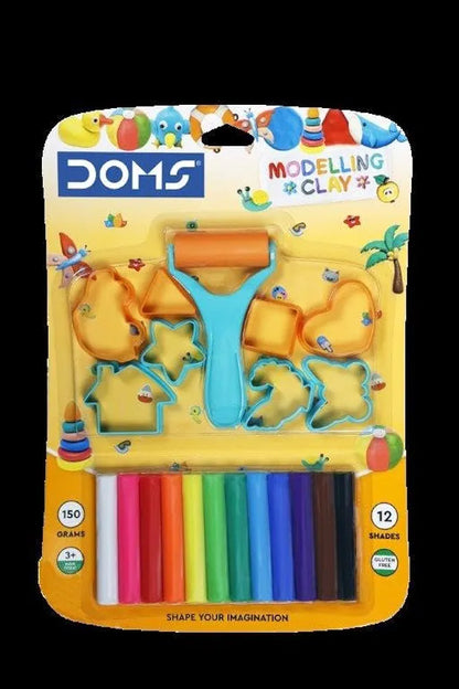 Doms Modelling Clay 12 shades