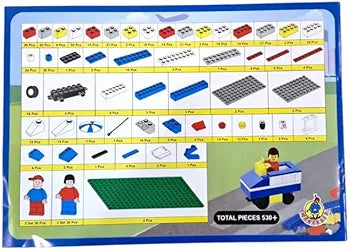 Metro Station 2 in 1 Metro Train Interlocking Blocks Multicolor building blocks set for kids Learning and to enhance creative skills