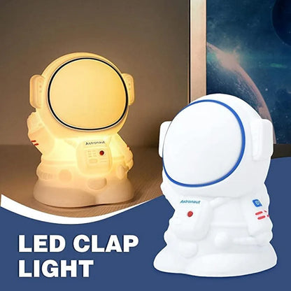 Astronaut Night Light Kids Room,7 Color Changing LED Portable Touch Lamp for Bedroom,USB Chargeable Silicone Animal Nightlight for Baby Children gifting (Astronaut Table Lamp)