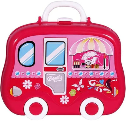 Toys Beauty Set Toys for Kids Age 3 years above Beauty Makeup Kit Pretend Play Cosmetic Set Toys Kids Role Games Tools Accessories Portable Suitcase