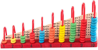 Calculation Shelf Counting Play Color Distinguishing play Addition play Subtraction play Math Calculation Kit For Kids Learning