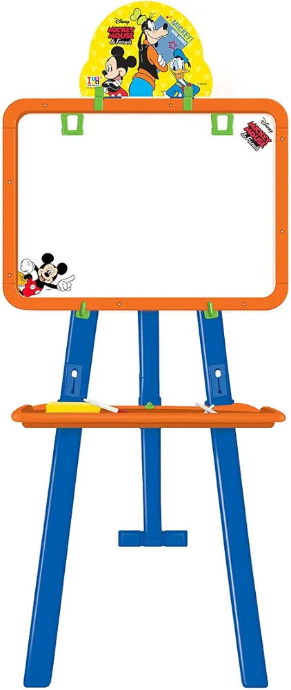 Mickey Mouse 5 in 1 Easel Board Magnetic Writing Activity and Learning Activity Board for Kids