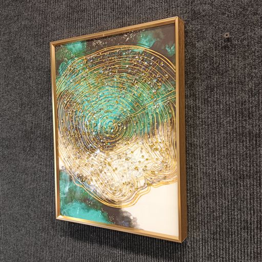 Crystal wall frames