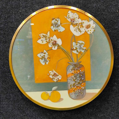 LUXURY CRYSTAL 3D CIRCLE SHAPE PAINTING