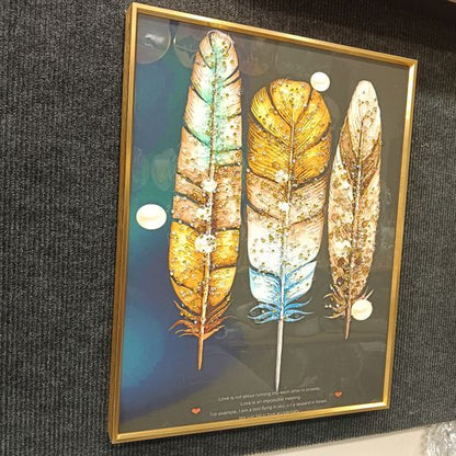 Crystal wall frames