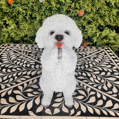 Cute realistic puppy