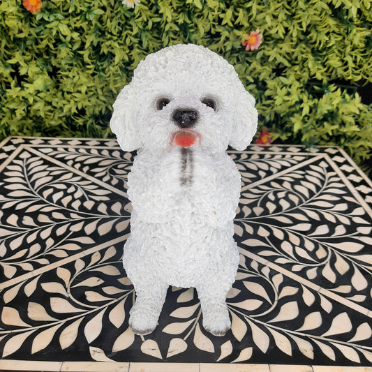 Cute realistic puppy