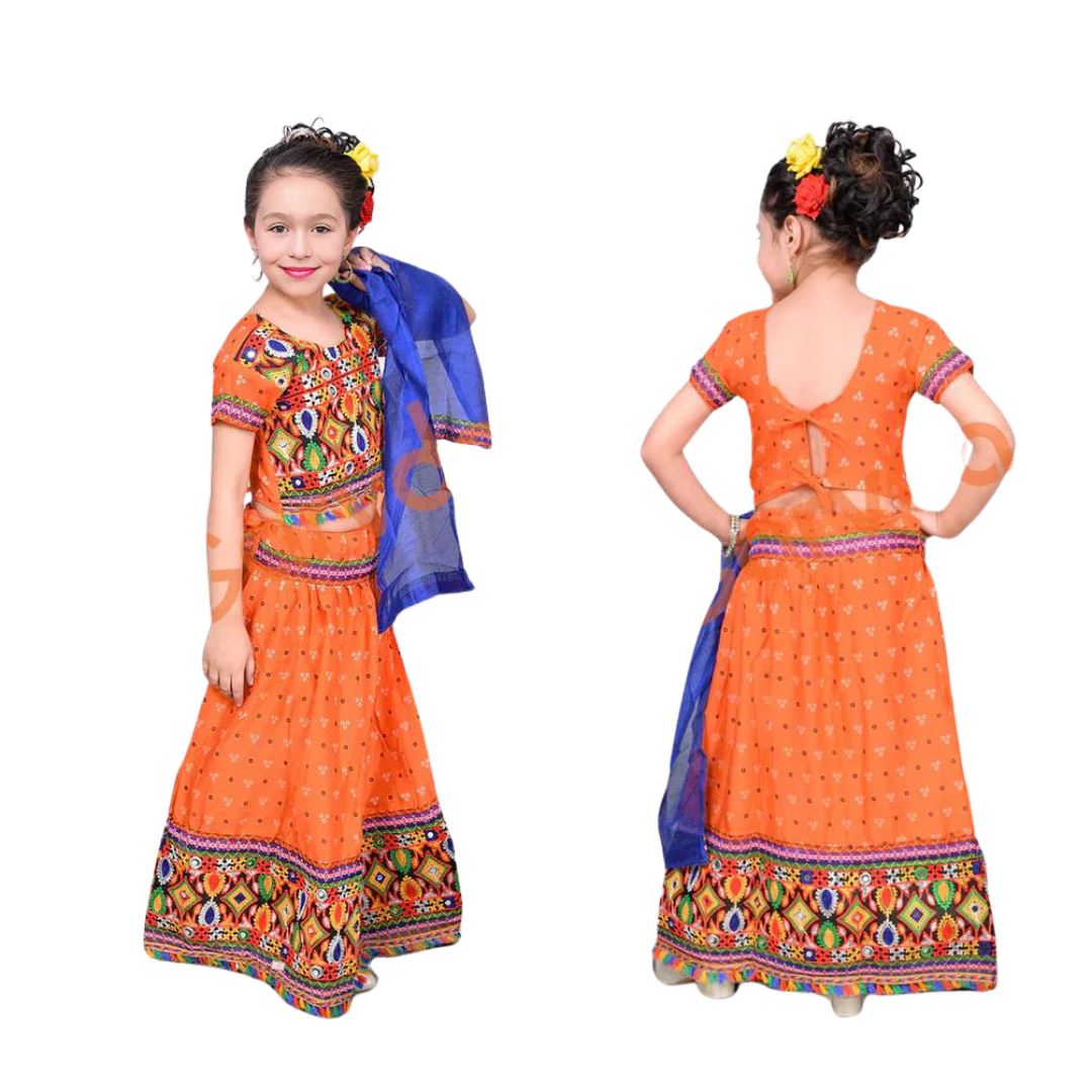 Gujrati Lahenga- Chaniya Choli for kids