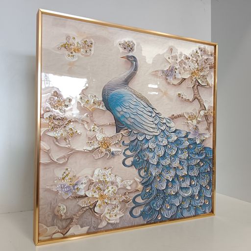 Crystal wall frames