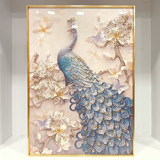 Crystal wall frames
