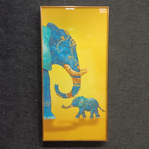 Crystal wall frames
