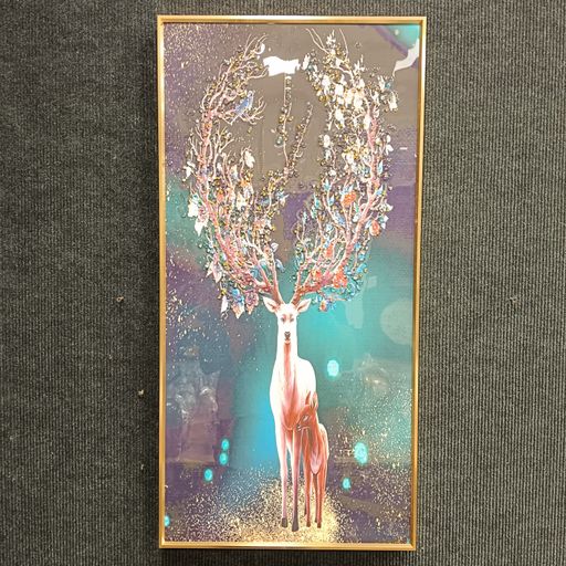 Crystal wall frames