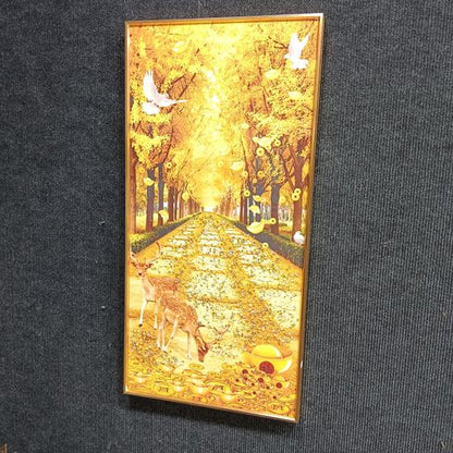 Crystal wall frames