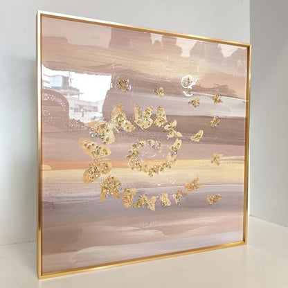 Crystal wall frames