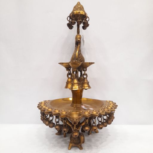 Brass deepak oil lamp