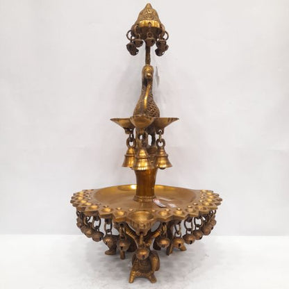 Brass deepak oil lamp