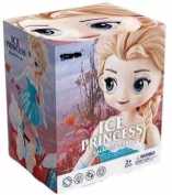 Battery Operated Ice Fashion Princess Girl Dancing Doll Balancing Car Vehicle for Kids Girls with Music Lights and Bump and Go Mode