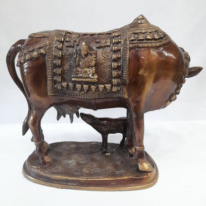 Brass.Cow idol