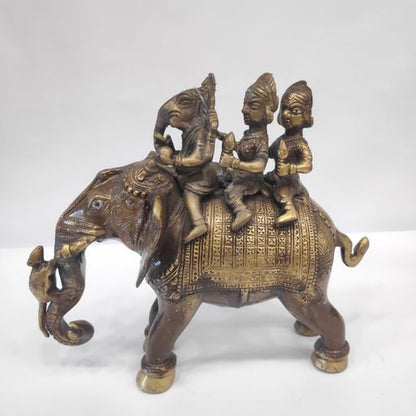 Brass Vinayaka idol