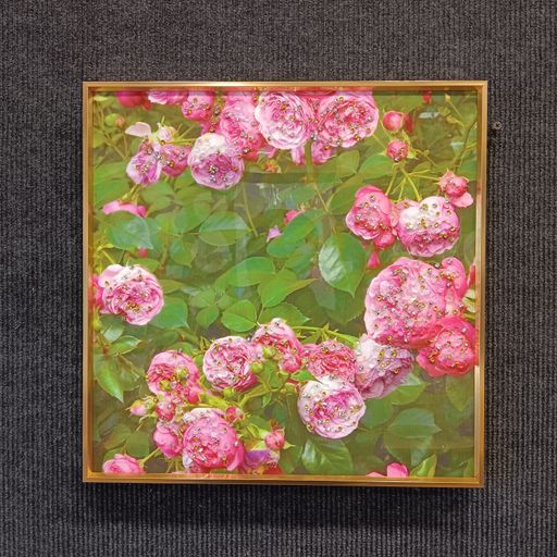 Crystal wall frames