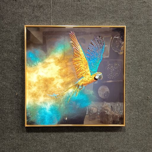 Crystal wall frames
