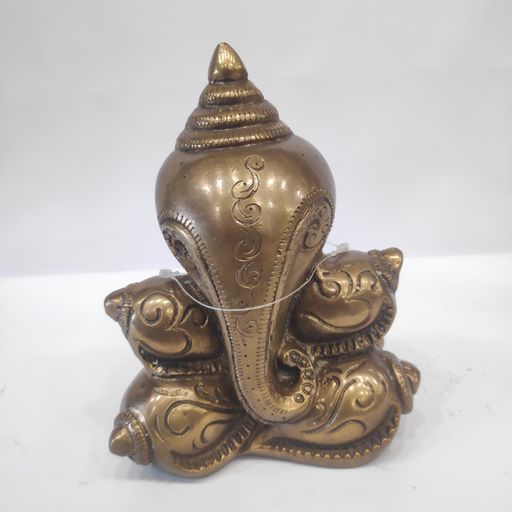 Brass ganesh idol
