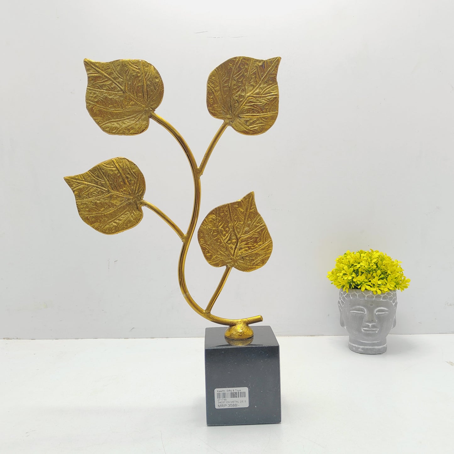 Autumn Leaves Gold sculpture
