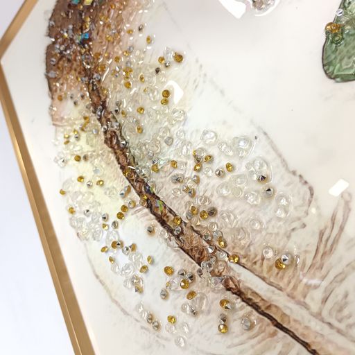 Crystal wall frames