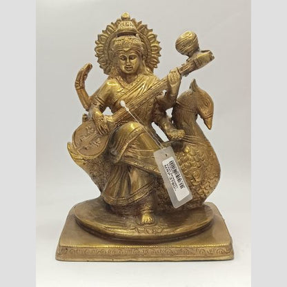 brass saraswathi