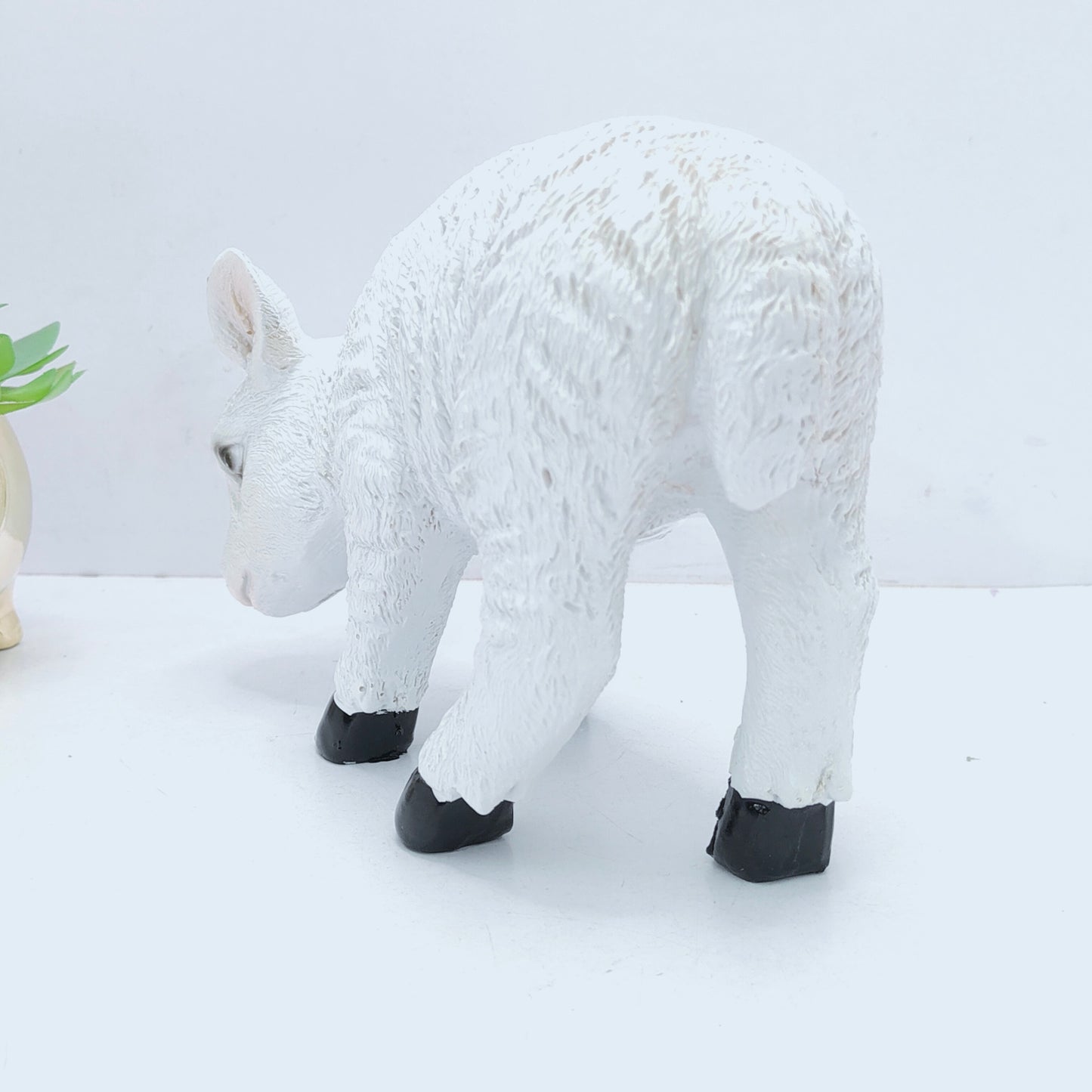 Lamb Garden Statue