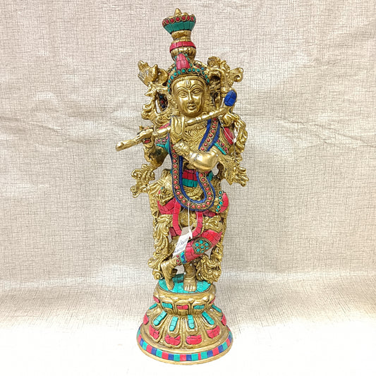 Brass Krishna