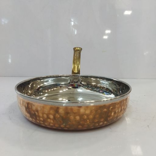 Copper frying pan