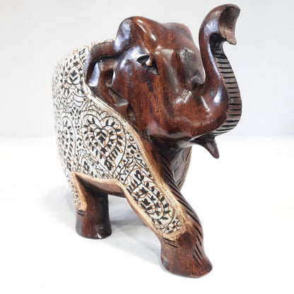 Wooden Elephant Fat T.UP With Cloth Oxod