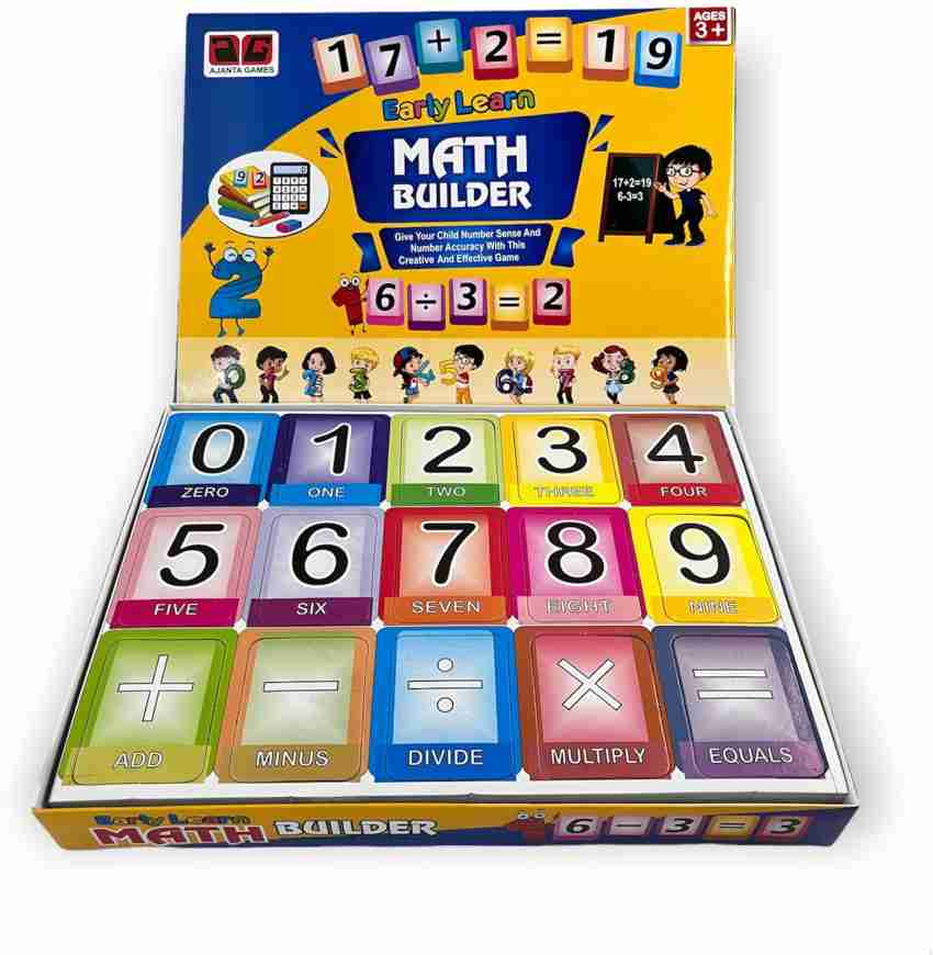 Early learn Math Builder Party and Fun Give your child number sense and Number accuracy with this creative And Effective Board Game