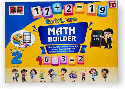 Early learn Math Builder Party and Fun Give your child number sense and Number accuracy with this creative And Effective Board Game