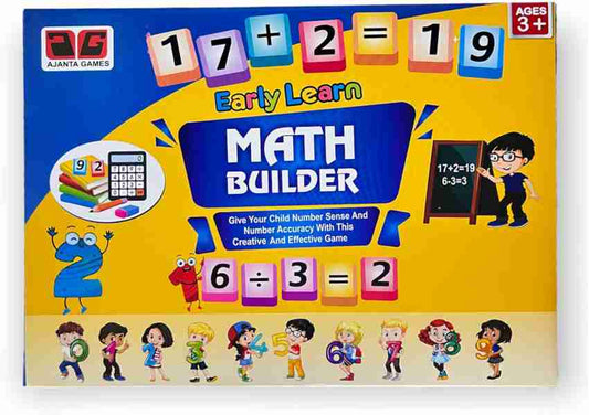 Early learn Math Builder Party and Fun Give your child number sense and Number accuracy with this creative And Effective Board Game