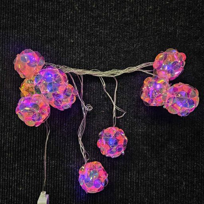 Decorative neon colours flower multicolour lighting set