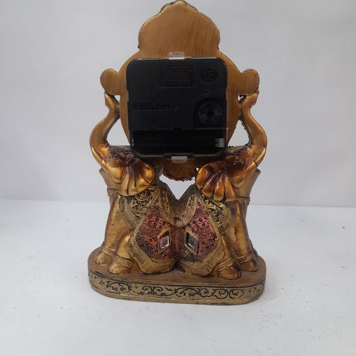 Elephants Desktop clock